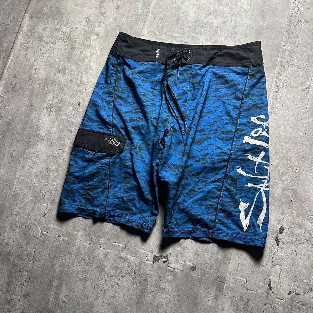 Salt-life Men's multi Swim-briefs-shorts